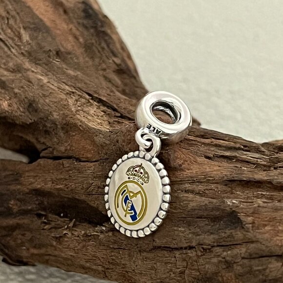 Pandora Real Madrid CF S925 Silver Dangle Charm - Picture 3 of 4